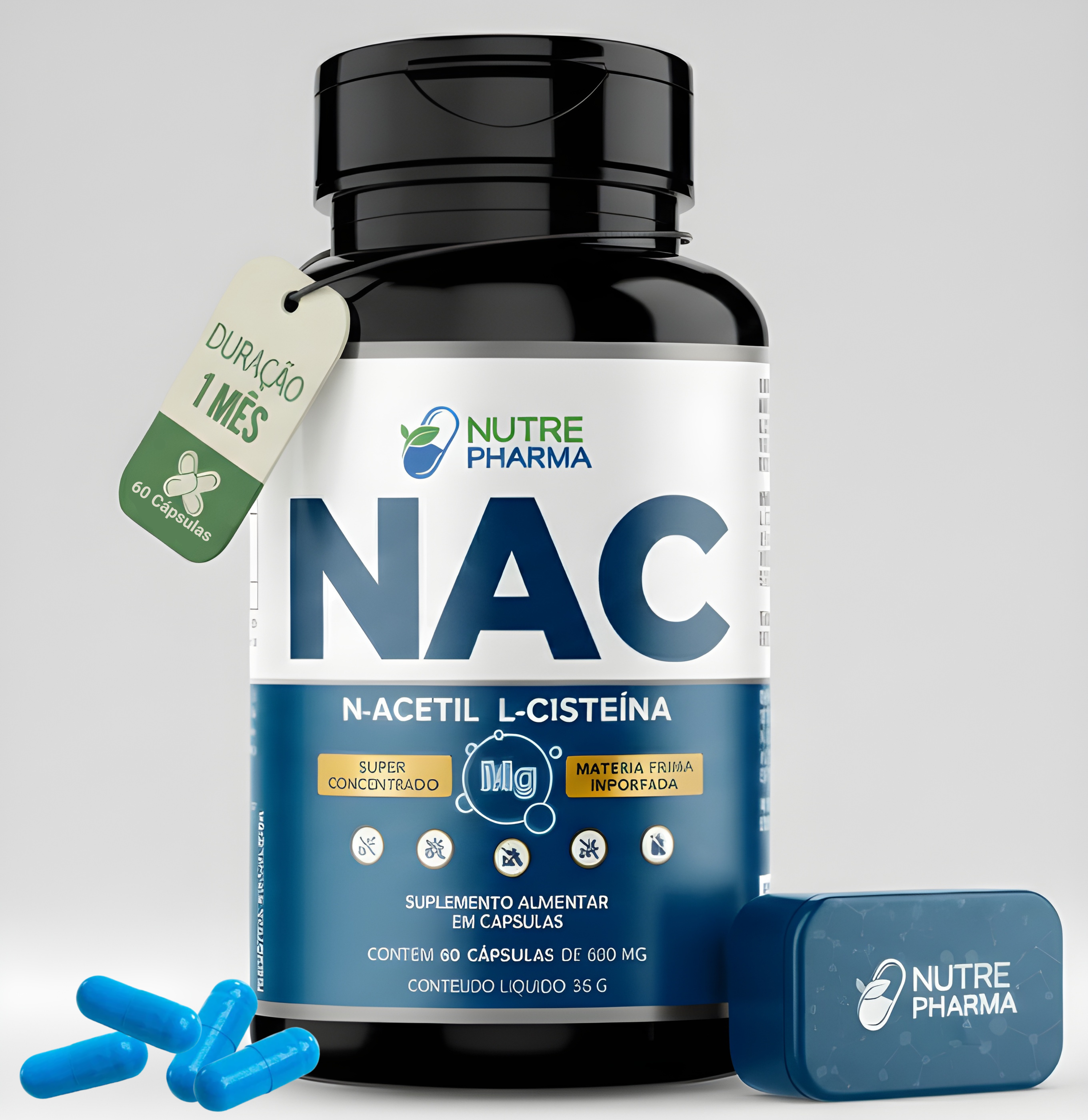Nac Premium - Nutre Pharma (60cápsulas)
