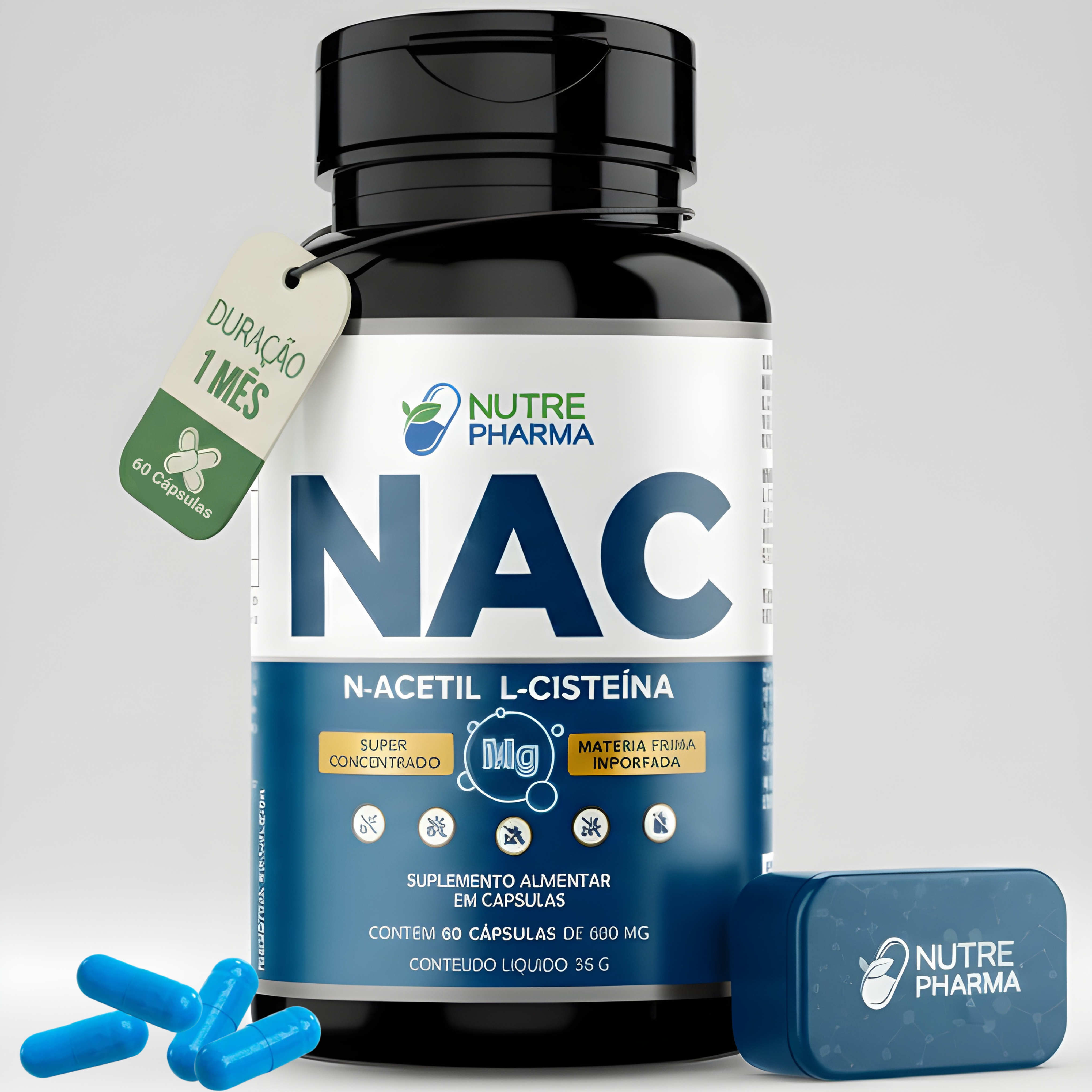 Nac Premium - Nutre Pharma (60cápsulas)