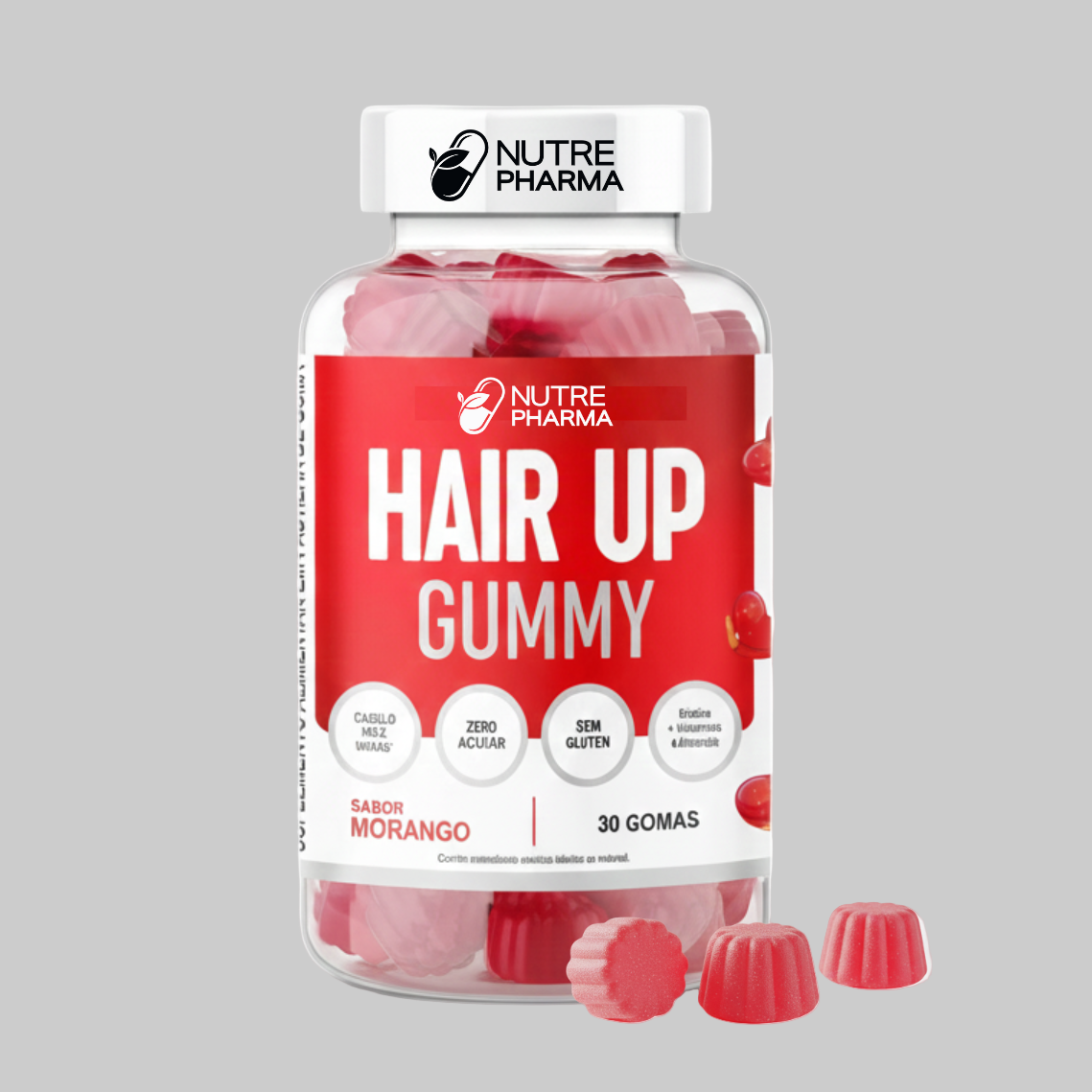 Hair Up Gummy - Nutre Pharma (30 Goamas)