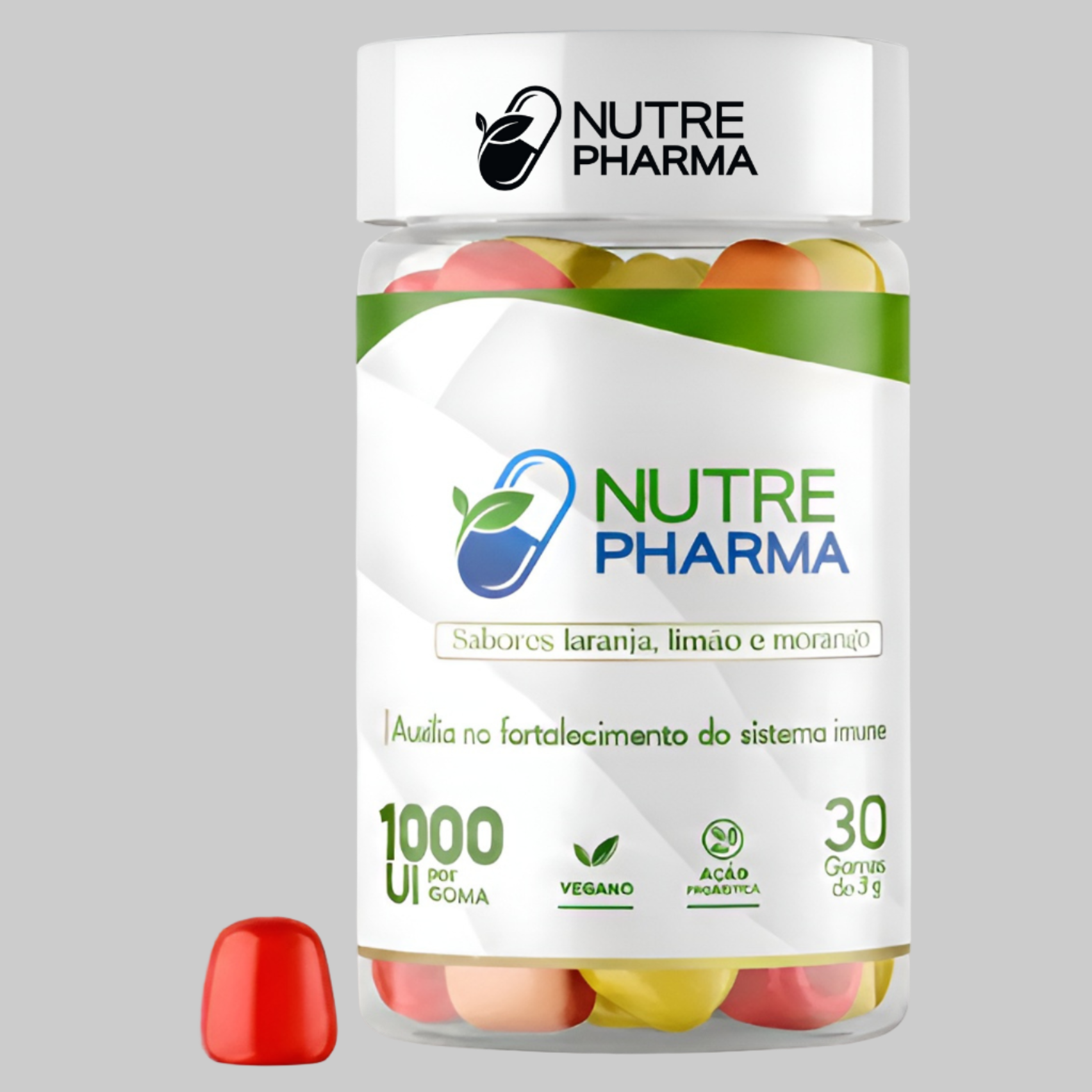 Vitamina D3 Gummy Energy - Nutre Pharma (30 Gomas)