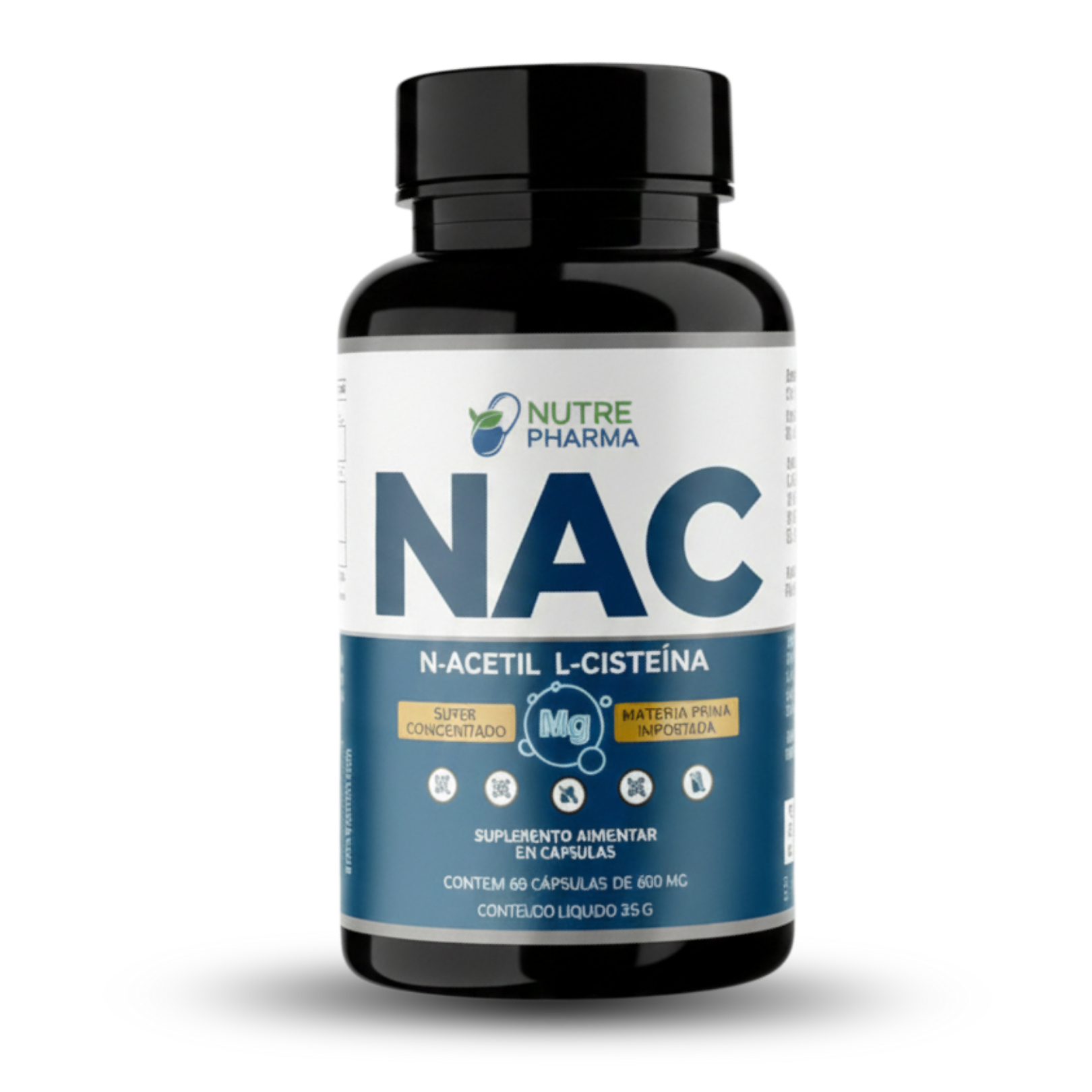 NAC N-Acetil L-Cisteína  [60cápsulas]