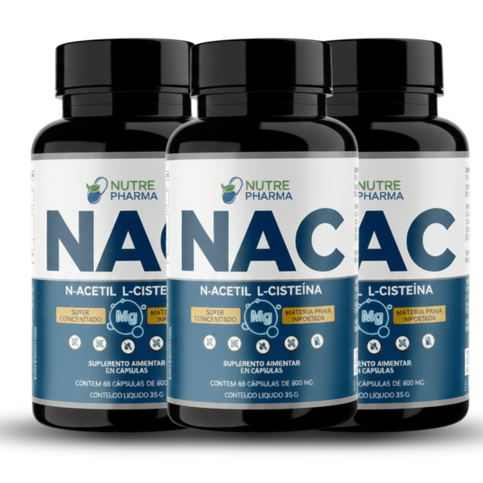 NAC N-Acetil L-Cisteína  [60cápsulas]