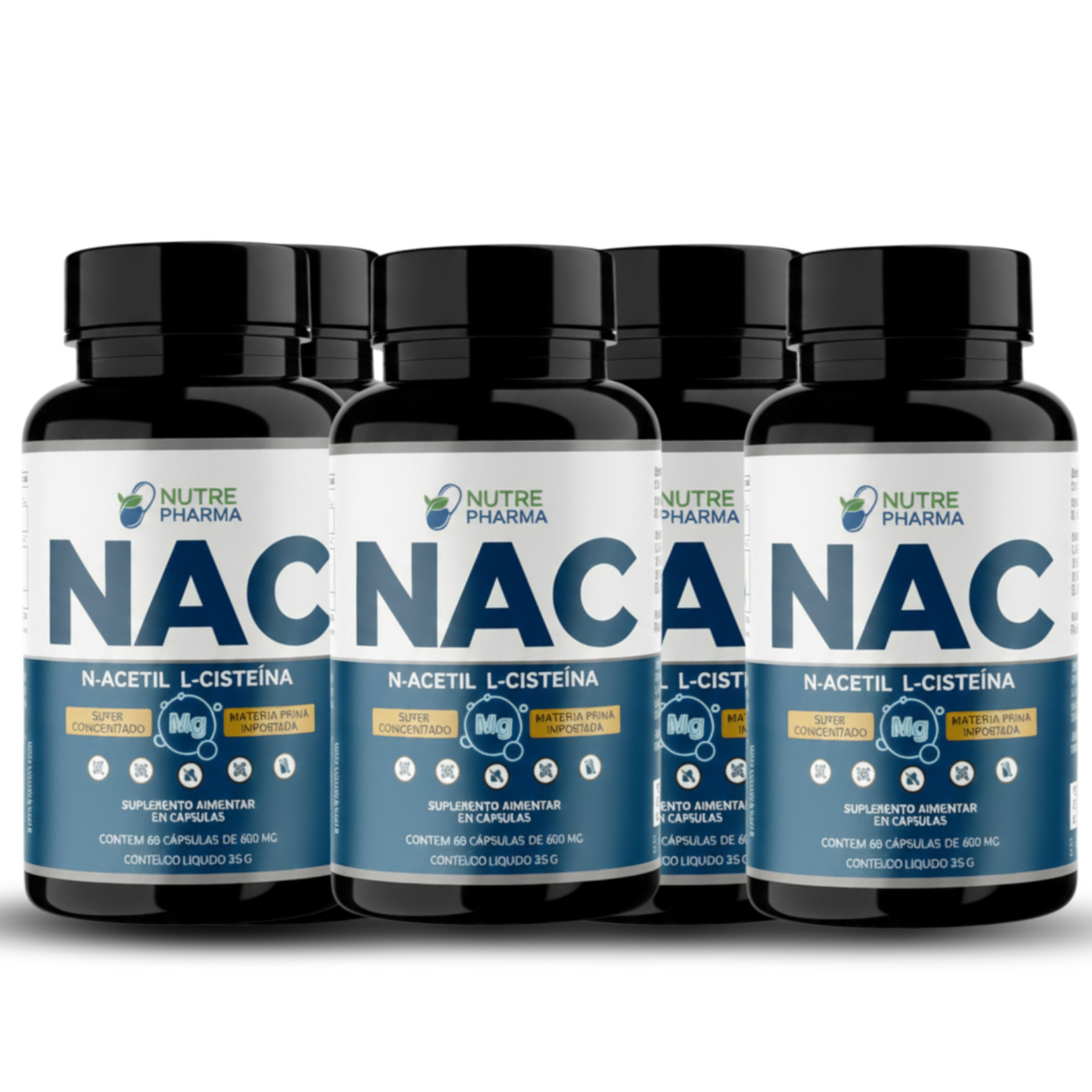 NAC N-Acetil L-Cisteína  [60cápsulas]