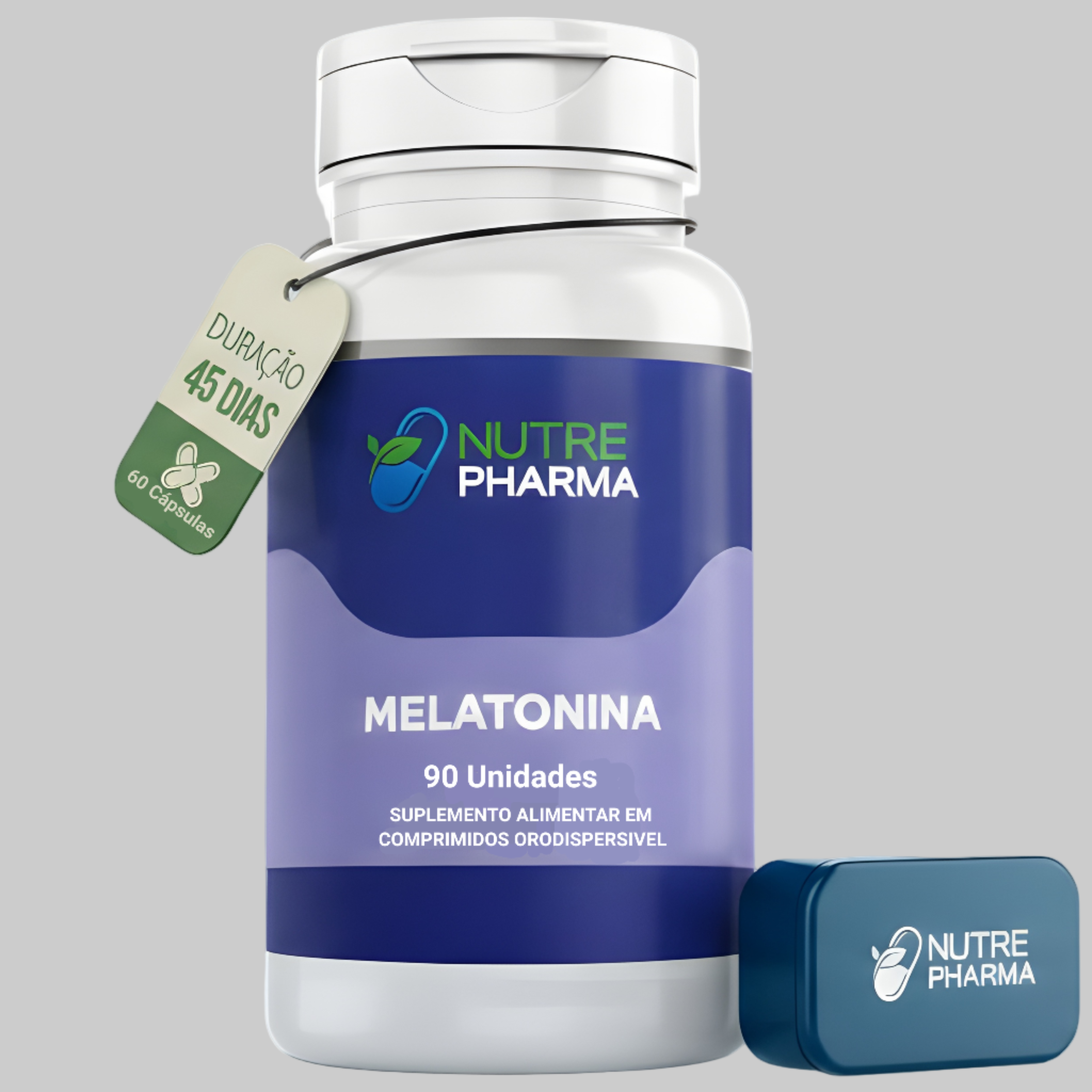 Melatonina Original - Nutre Pharma (90 Cápsulas)