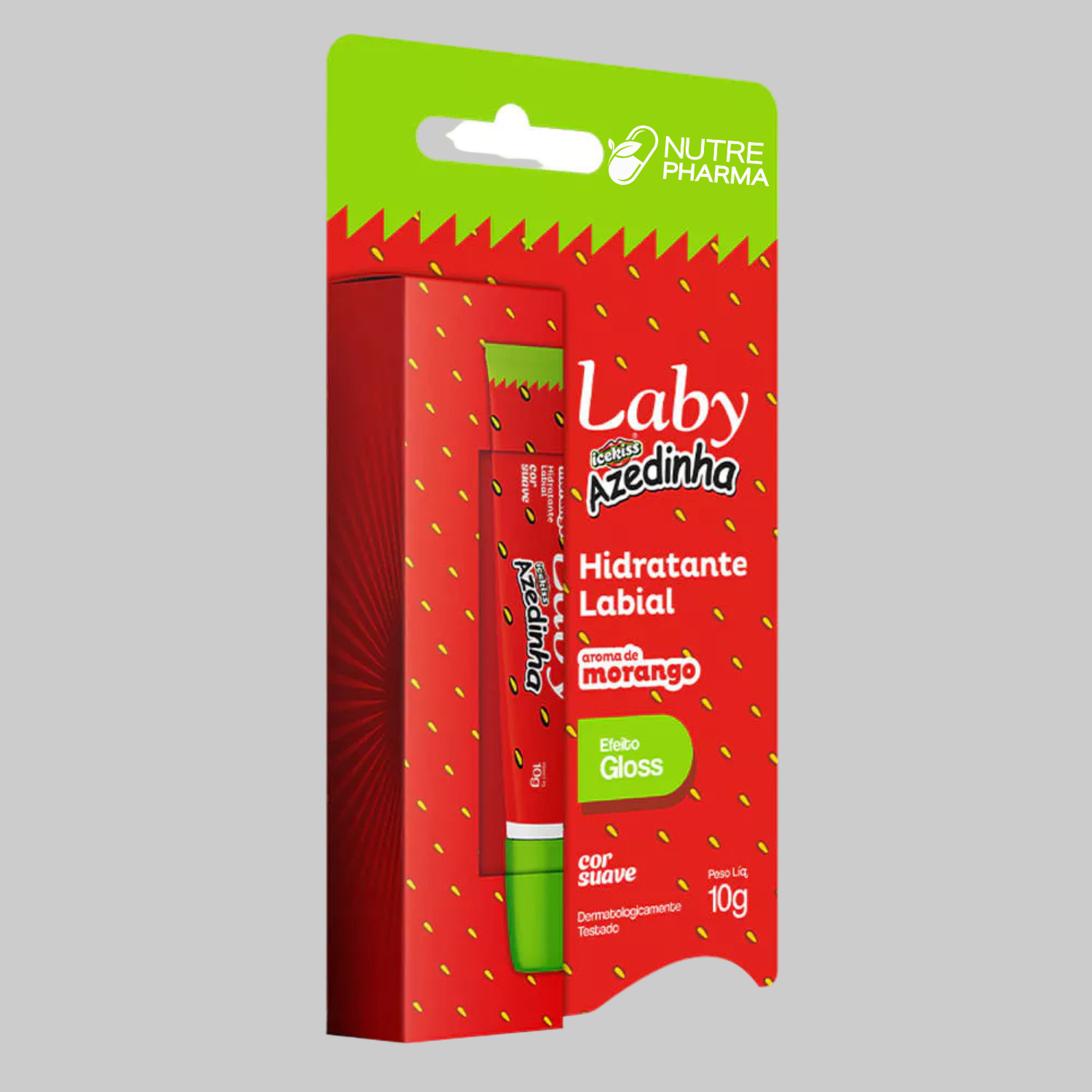 Hidratante Labial - Laby Azedinha Morango 10g